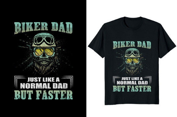 Biker Dad T-shirt Design: A Designer's Real-World Review