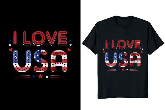 I Love USA 4th July Graphic T-shirt Review