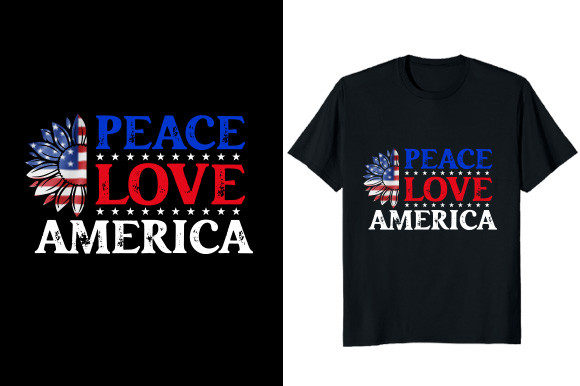 Peace Love America 4th July Graphic Review